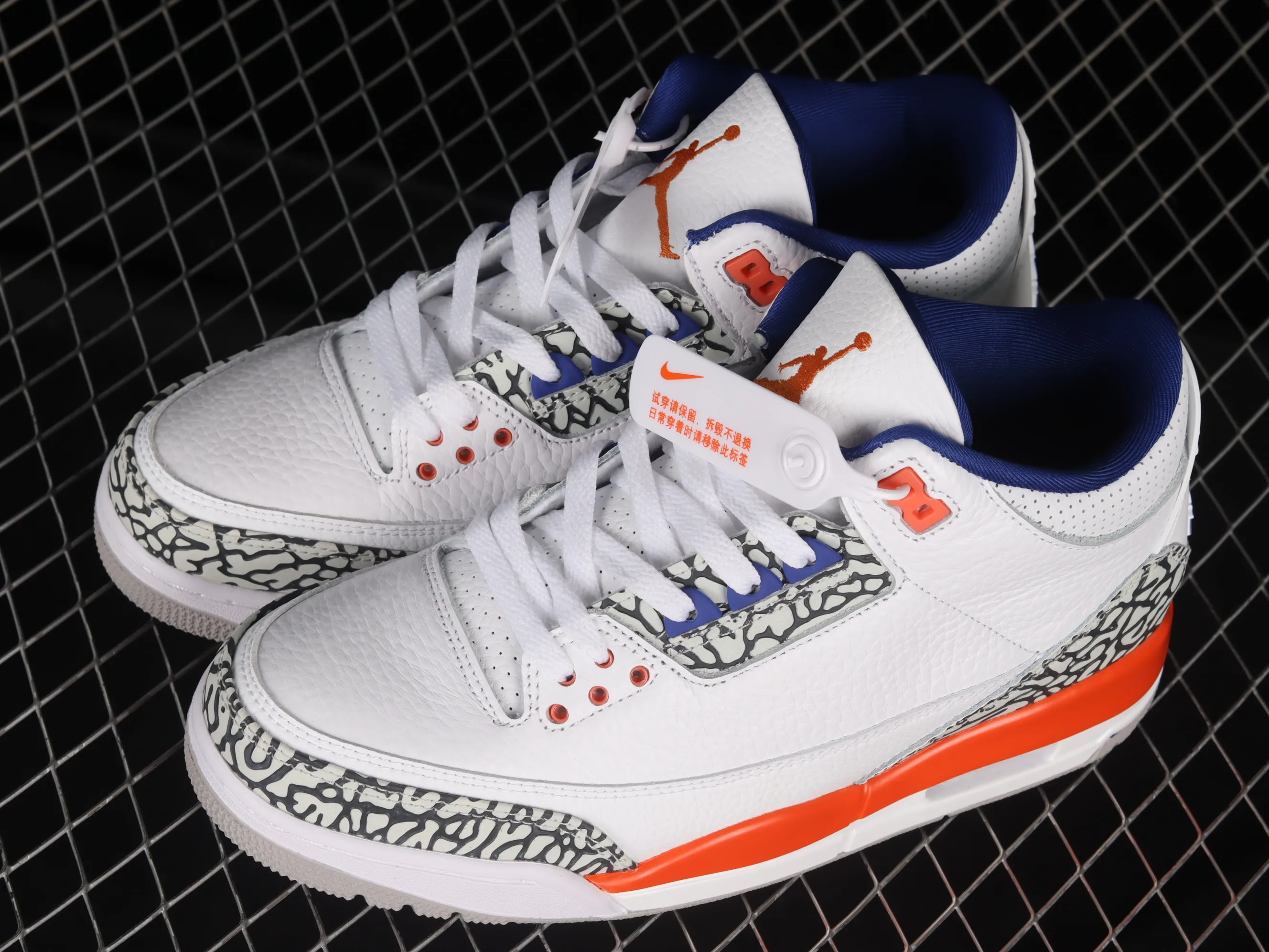 All categories Air Jordan Jordan series basketball shoes Air Jordan 3 Air Jordan 3 Retro "Knicks" AJ3 Joe 3 Knicks color 136064-148